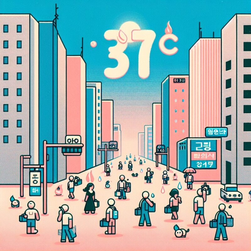 서울 115년만의 폭염 경신